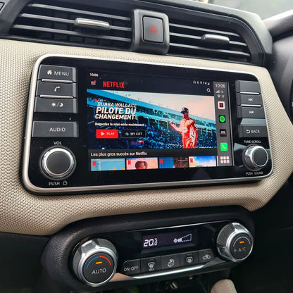 YouTube och Netflix AI-box för Nissan