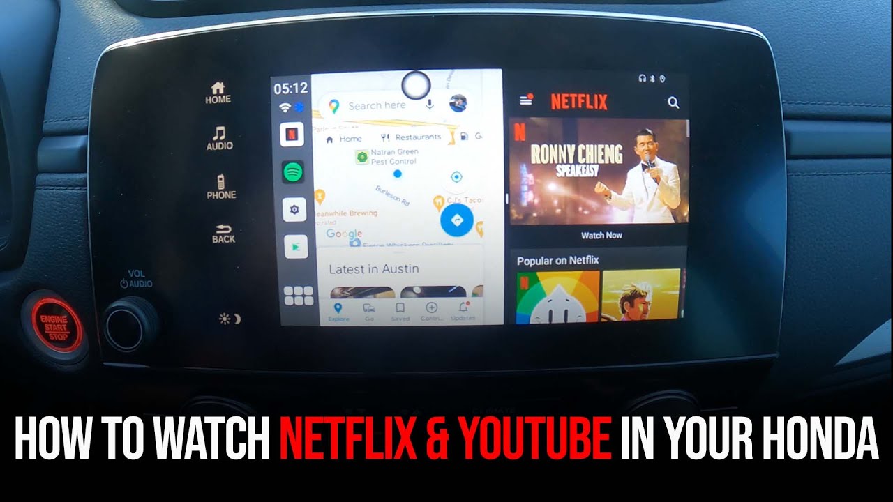 Youtube & Netflix AI-Box for Honda